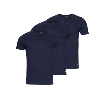 Oblečenie Muž Tričká s krátkym rukávom Polo Ralph Lauren CREW NECK X3 Námornícka modrá / Námornícka modrá / Námornícka modrá