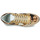 Topánky Žena Nízke tenisky Philippe Model TROPEZ X LOW WOMAN Maskáčový vzor / Béžová / Zlatá