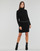 Oblečenie Žena Krátke šaty MICHAEL Michael Kors TRTLNK MK CHRM BLT MINI Čierna