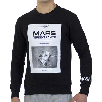 Oblečenie Muž Mikiny Nasa MARS03S-BLACK Čierna