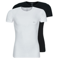 Oblečenie Muž Tričká s krátkym rukávom Armani Exchange 956005-CC282 Čierna / Biela
