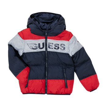 Oblečenie Chlapec Vyteplené bundy Guess N2YL02-WDGX0-FUZ5 Viacfarebná
