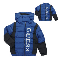 Oblečenie Deti Vyteplené bundy Guess H2BJ01-WF090-G791 Námornícka modrá