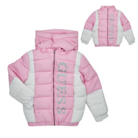 Oblečenie Dievča Vyteplené bundy Guess H2BT01-WF090-G67D Ružová