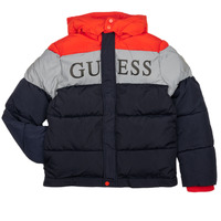 Oblečenie Chlapec Vyteplené bundy Guess L2BL09-WB240-FUZ5 Viacfarebná