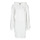 Oblečenie Žena Krátke šaty Tommy Jeans TJW TOMMY SIGNATURE HOODIE DRESS Biela