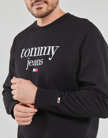 Tommy Jeans TJM REG MODERN CORP LOGO CREW Čierna