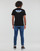 Oblečenie Muž Tričká s krátkym rukávom Emporio Armani EA7 6LPT30 Čierna
