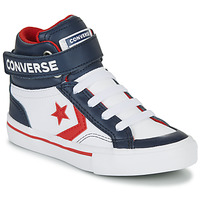 Topánky Deti Členkové tenisky Converse Pro Blaze Strap Hi Biela / Modrá