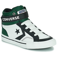 Topánky Deti Členkové tenisky Converse Pro Blaze Strap Hi Biela / Zelená