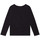 Oblečenie Dievča Tričká s dlhým rukávom Zadig & Voltaire X15356-09B Čierna