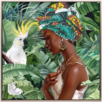 Domov Obrazy / plátna Signes Grimalt Africký Obraz Zelená
