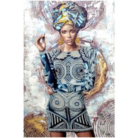 Domov Obrazy / plátna Signes Grimalt Africký Obraz Modrá