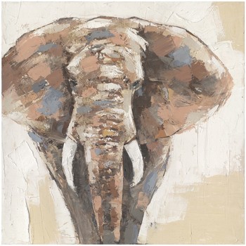 Domov Obrazy / plátna Signes Grimalt Elephant Obrázok Šedá