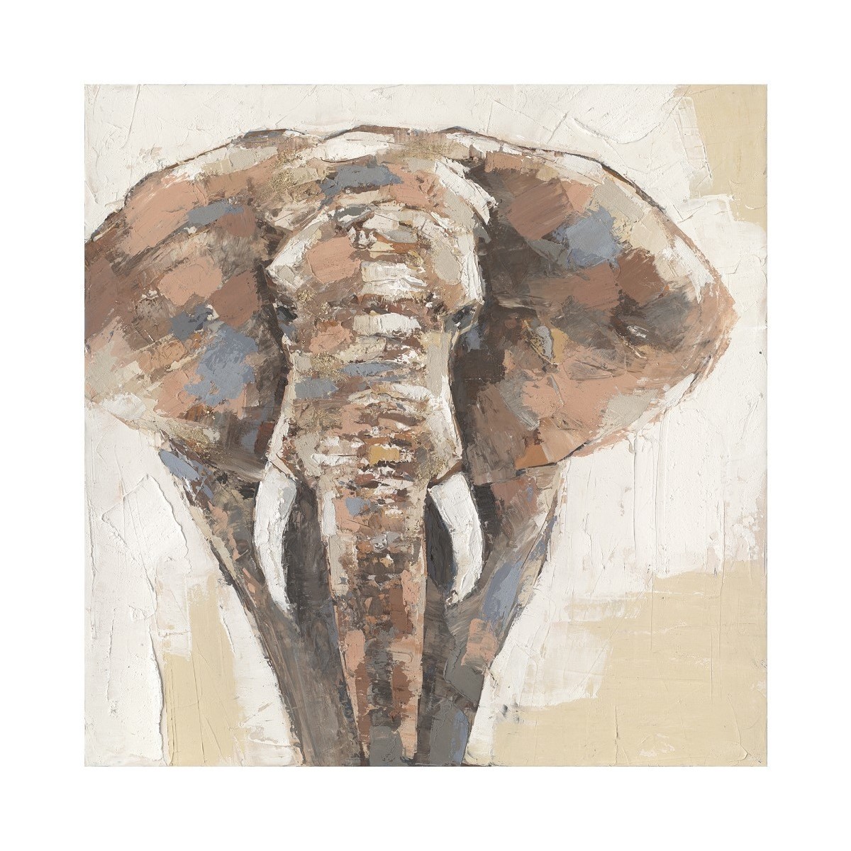 Domov Obrazy / plátna Signes Grimalt Elephant Obrázok Šedá