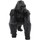 Domov Sochy Signes Grimalt Obrázok Gorilla Chôdze. Čierna
