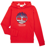 Oblečenie Chlapec Mikiny Timberland T25T59-988 Červená