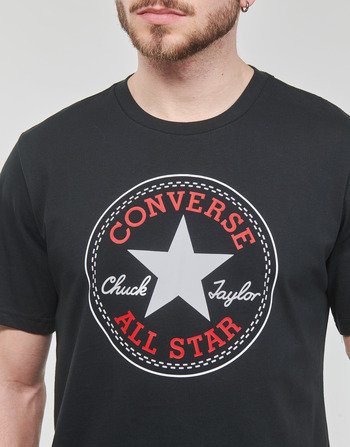 Converse GO-TO CHUCK TAYLOR CLASSIC PATCH TEE Čierna