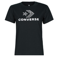 Oblečenie Žena Tričká s krátkym rukávom Converse STAR CHEVRON TEE Čierna