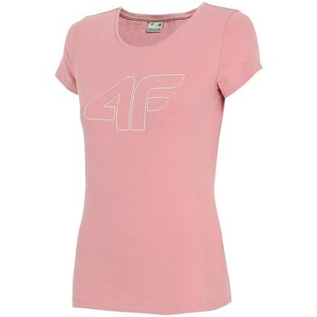 Oblečenie Žena Tričká s krátkym rukávom 4F TSD353 Ružová