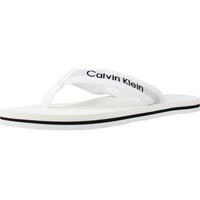 Topánky Žena Žabky Calvin Klein Jeans HW0HW00865 Biela