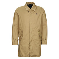Oblečenie Muž Kabáty Polo Ralph Lauren O223SC02-WALKING COAT-LINED-WINDBREAKER Béžová / Svetlá hnedá