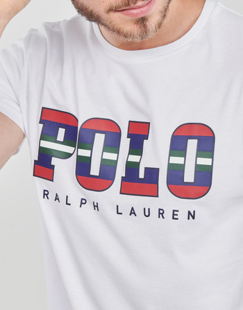 Polo Ralph Lauren G223SC41-SSCNCMSLM1-SHORT SLEEVE-T-SHIRT Biela / Biela