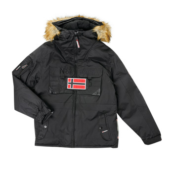 Oblečenie Chlapec Parky Geographical Norway BENCH Čierna