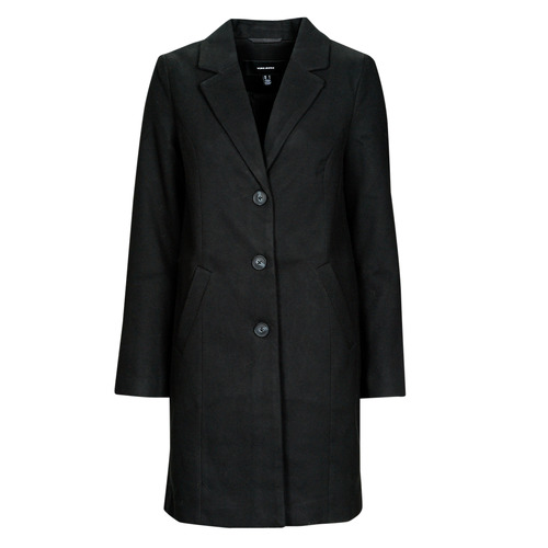 Oblečenie Žena Kabáty Vero Moda VMCALACINDY Čierna