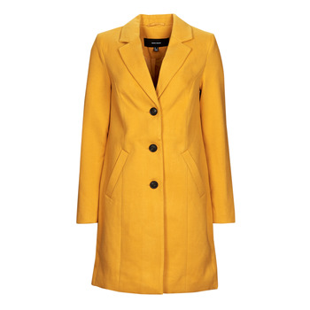 Oblečenie Žena Kabáty Vero Moda VMCALACINDY Žltá