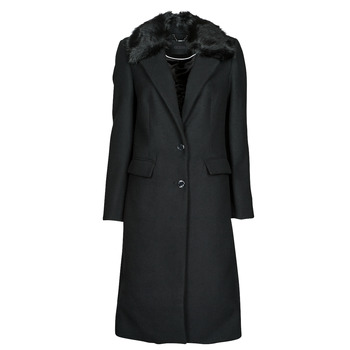 Oblečenie Žena Kabáty Guess LAURENCE COAT Čierna