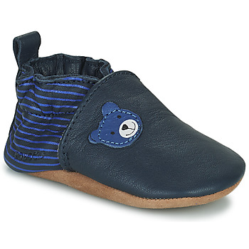 Topánky Deti Detské papuče Robeez DOUBEAR Námornícka modrá