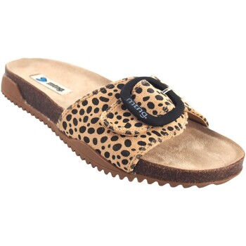Topánky Žena Univerzálna športová obuv MTNG Dámske sandále MUSTANG 50660 béžové Hnedá