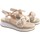 Topánky Dievča Univerzálna športová obuv MTNG Sandále dievčenské MUSTANG KIDS 48534 béžové Viacfarebná