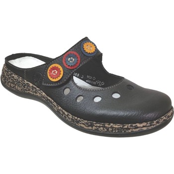 Topánky Žena Nazuvky Rieker 46381 Čierna