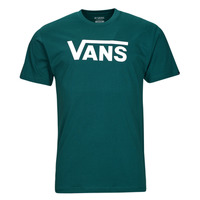 Oblečenie Muž Tričká s krátkym rukávom Vans VANS CLASSIC Deep / Modrozelená-biela