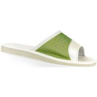 Topánky Žena Papuče John-C Dámske zeleno-béžové papuče LISA mix