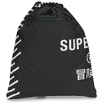 Tašky Veľké nákupné tašky  Superdry CORE SPORT DRAWSTRING BAG Čierna
