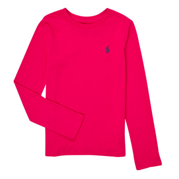 Oblečenie Dievča Tričká s dlhým rukávom Polo Ralph Lauren 312841122020 Ružová