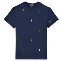 Oblečenie Chlapec Tričká s krátkym rukávom Polo Ralph Lauren  Námornícka modrá