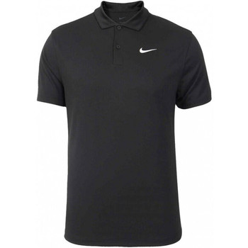 Oblečenie Muž Tielka a tričká bez rukávov Nike Court Dri-FIT Tennis Polo Čierna