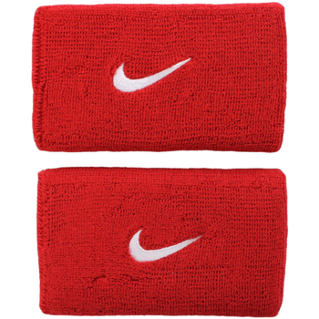 Doplnky Športové doplnky Nike Swoosh Doublewide Wristbands Červená