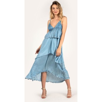 Oblečenie Žena Krátke šaty Pinko 1J10MT Y6VP | Agatha Abito Modrá