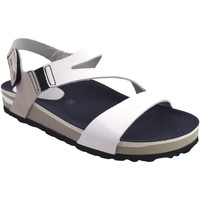 Topánky Žena Univerzálna športová obuv Interbios Dámske sandále  4102 biele Biela