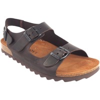 Topánky Muž Univerzálna športová obuv Interbios Rytierske sandále  9567-sm hnedé Hnedá
