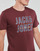 Oblečenie Muž Tričká s krátkym rukávom Jack & Jones JJXILO TEE SS CREW NECK Bordová