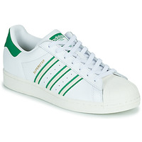 Topánky Nízke tenisky adidas Originals SUPERSTAR Biela / Zelená