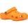 Topánky Dievča Žabky Crocs CLASSIC CLOG K Oranžová