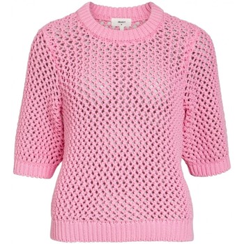 Oblečenie Žena Svetre Object Ronaska Knit - Begonia Pink Ružová