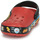 Topánky Chlapec Nazuvky Crocs FL Cars Lights Band Clog T Červená